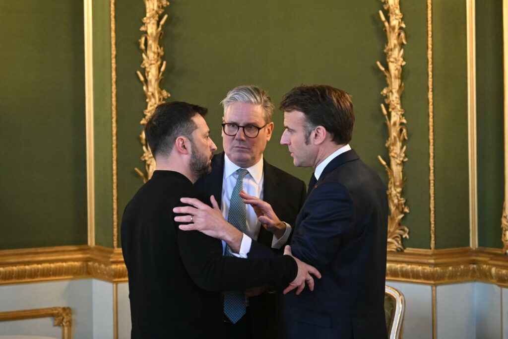 Frankreich Großbritannien Deutschland beraten über Ukraine