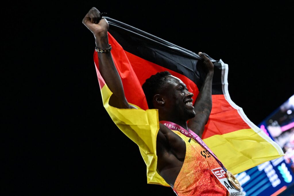 Owen Ansah gewinnt EM Gold im packenden Sprint Owen Ansah gewinnt EM Gold im packenden Sprint