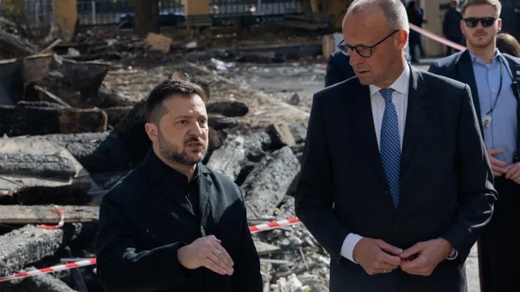 Merz Ukraine Unterstützung Kiew trotz Angriff Merz Ukraine Unterstützung Kiew trotz Angriff